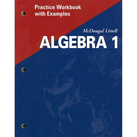 Seymour, David J. . Holt mcdougal algebra 1 practice workbook answers pdf